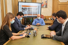 Встреча главы администрации Липецкой области И.Г. Артамонова с руководством компании "KWS" (Германия) Встреча главы администрации Липецкой области И.Г. Артамонова с руководством компании "KWS" (Германия)